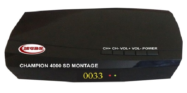 CHAMPION 4000 SD MONTAGE MPEG-4 SD